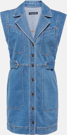 Veronica Beard Jax denim shirt dress