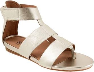 Softwalk Cabo Gladiator Sandal in Champagne at Nordstrom, Size 10.5