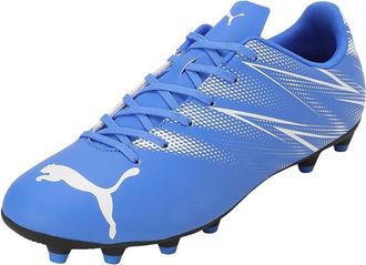 Puma Heren Attacanto FG/AG Voetbalschoenen (Blauw/Wit)