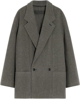 Christophe Lemaire Cappotto doppiopetto - Grigio