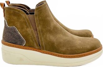 Blowfish Womens Charming Wedge Pull On Sneaker In Woodsmoke