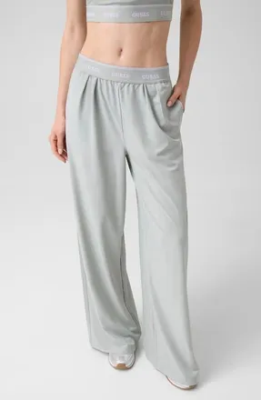 Guess Selene Wide Leg Sweatpants in Open Grey at Nordstrom, Size X-Small