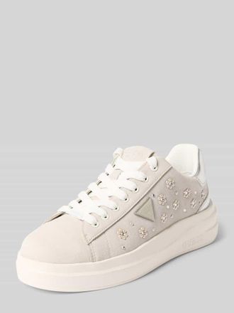 Guess Sneaker mit Perlen Modell ELBINA12 in Offwhite, Gr&ouml;&szlig;e 36