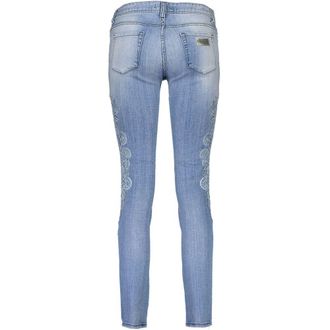 Just Cavalli Azzurro Cotton Women Jeans Blue Clothing