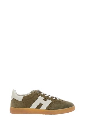 Hogan Suede Sneakers with Nappa Leather Details