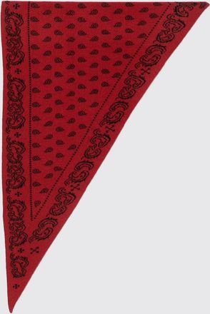 Guest In Residence Triangular Paisley Print Pure Cashmere Scarf