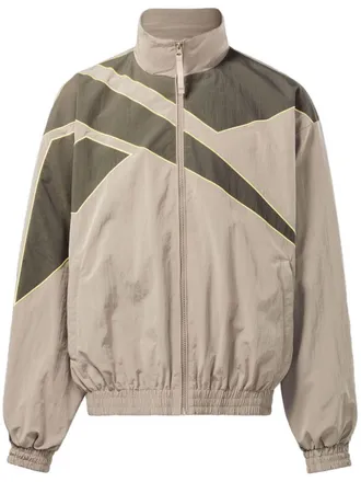 Reebok Icon Remix track jacket - unisex - Polyamide/Polyester - S - Neutrals