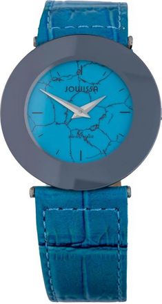 Jowissa Dames, Accessoires, Blauw, Maat: ONE Size Leer