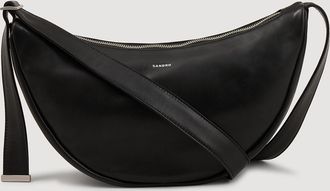 Sandro Bolso hobo pequeño de cuero