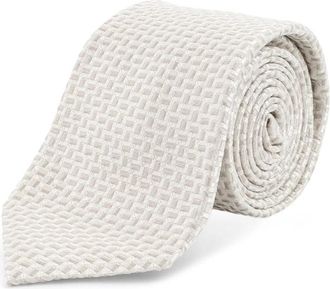 Kiton Logo-patch Stropdas - Heren - Stropdassen - Veelkleurig - ONE Size - Accessoires