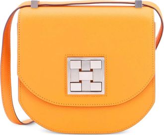 Herm&egrave;s Borsa a tracolla Mosaique au 24 Bag Epsom 17 - Arancione