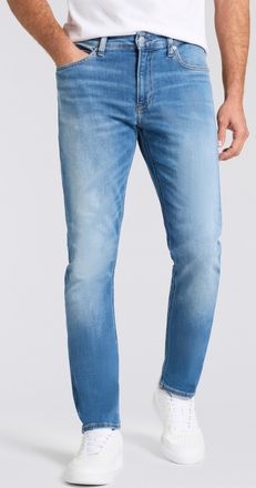 Calvin Klein Jeans Slim-fit-Jeans CALVIN KLEIN JEANS JeansSLIM NOS, Herren, Gr. 30, L&auml;nge 34, blau (denim medium), Denim/Jeans, Obermaterial: 89% Baumwolle, 9% Polyester