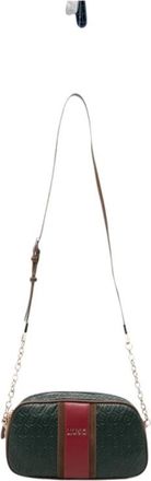 Liu Jo Tassen, Dames, Groen, ONE Size, Polyester, Ematite M Crossbody Tas