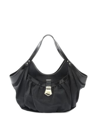Fendi 2010 Zucca schoudertas met FF-patroon - Zwart