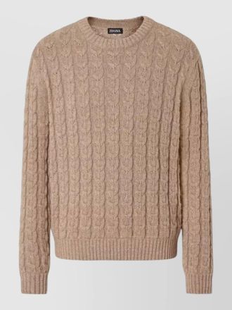 Ermenegildo Zegna cashmere silk linen turtleneck jumper