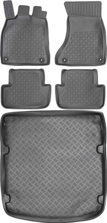 OEM Juego De Alfombrillas Para Coche Y Maletero Para Audi A5 I Sportback (2009-2016)