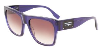 Karl Lagerfeld KL6074S 404 Mens Sunglasses Blue Size 55