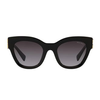 Miu Miu Sunglasses Mu01 Ys 1 Ab5 D1 Black/Gradient Grey Women