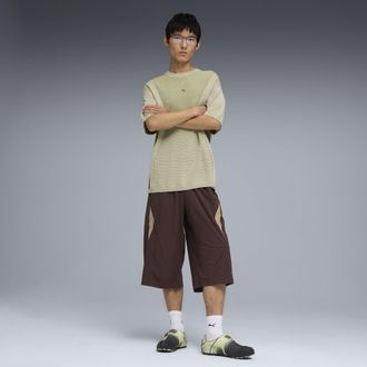 Puma Shorts allungati CLRT 2G da uomo, Accessori, Marrone, XXL