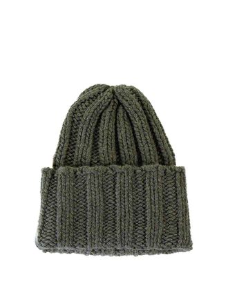 inverni Military Green Cashmere Beanie