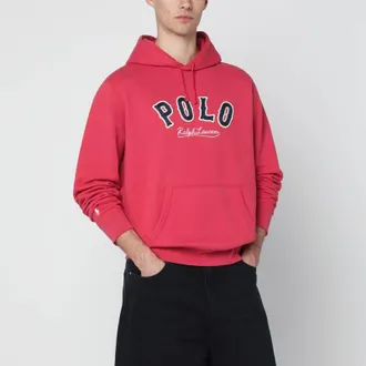 Polo Ralph Lauren Red hoodie with embroidered logo