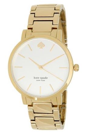 Kate Spade New York gramercy bracelet watch, 38mm in Gold at Nordstrom Rack