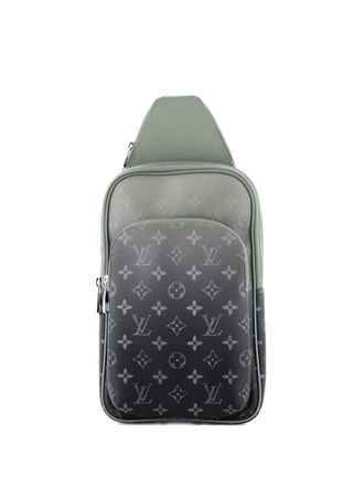 Louis Vuitton Avenue Sling Bag NM Gradient Monogram Canvas backpack - Green