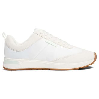 Vionic Curran Breilyn Leather Womens Lace Up Trainers - Marshmallow - Size:UK 4.5