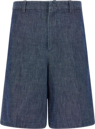 Jil Sander Denim Bermuda Shorts - Heren - Denim shorts - Blauw - L - Denim - Korte Broeken