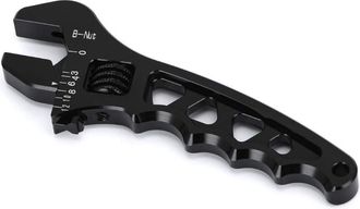 OEM Chiave Regolabile In Alluminio Leggero Per Raccordi Tubo An3-an12 (nera)