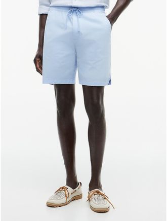 Tommy Hilfiger Mens Regular Fit 7 Garment-Washed Short - Blue - XXXL