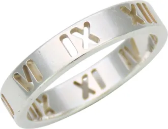 Tiffany & Co. Silver Silver 925 Band Ring (Pre-Owned)
