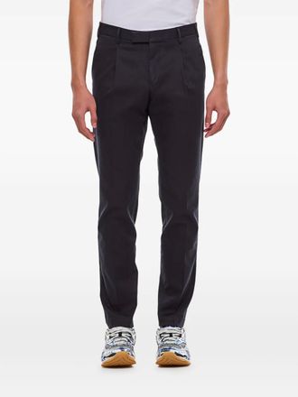 Pantaloni Torino Plooibroek met klepzak - Blauw