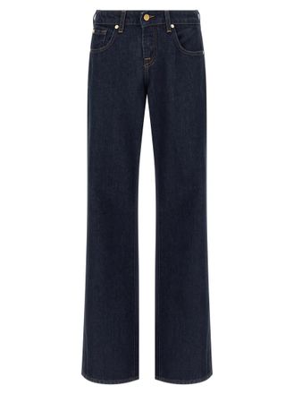 7 For All Mankind Blue Low waist jeans