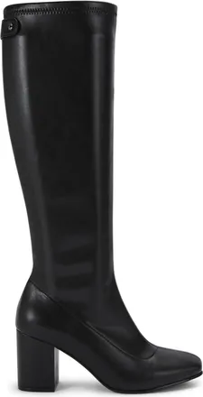 Carvela Womens Strut Knee High Boots - Black - Size UK 8