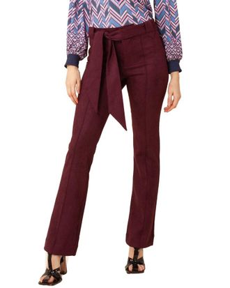 Hale Bob Straight Ultra Suede Pant