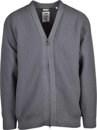 Nanam&iacute;ca Cardigan con zip - - Knitwear - Uomo - Grigio - S