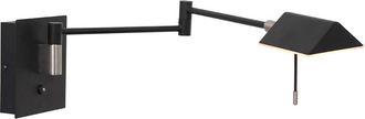 Steinhauer Aplique De Pared - Retina - Negro - Metal - L&aacute;mpara - Steinhauer