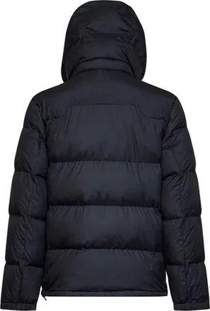 Polo Ralph Lauren Mens Hooded Down Jacket The Gorham Black Recycled Polyester Padded &