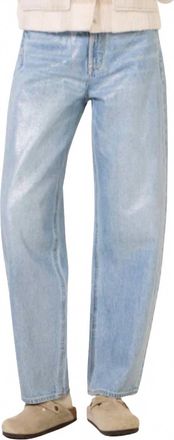 Pistola Denim Wes High Rise Barrel Jeans In Spell Bound
