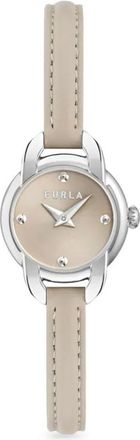 Furla Leren bandje 28 mm - Grijs
