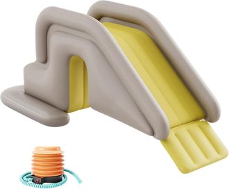 No Brand Tobog&aacute;n Acu&aacute;tico Inflable Para Piscina - Para Exteriores, Tobog&aacute;n Antivuelco - Tobog&aacute;n Acu&aacute;tico Para Piscinas Inflables Enterradas O Elevadas
