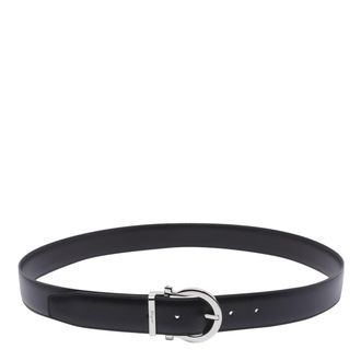 Ferragamo Adjustable Double Gancini Belt