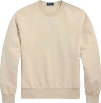 Polo Ralph Lauren Loopback Fleece Sweatshirt Grijs - Heren - Sweatshirts - Beige - 2XL - Hoodies & sweatvesten