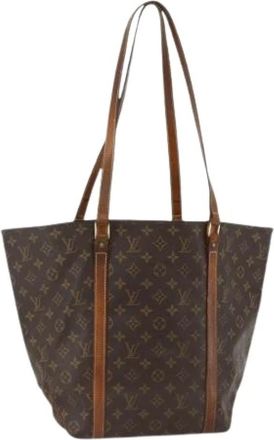 Louis Vuitton Pre-owned Tote Bags, female, Brown, Size: ONE SIZE Pre-owned Sac Shopping Tote