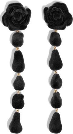 Bimba & Lola Oorbellen met roos - Goud