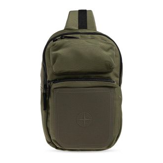 Stone Island Heren, Tassen, Groen, Maat: ONE Size Polyamide