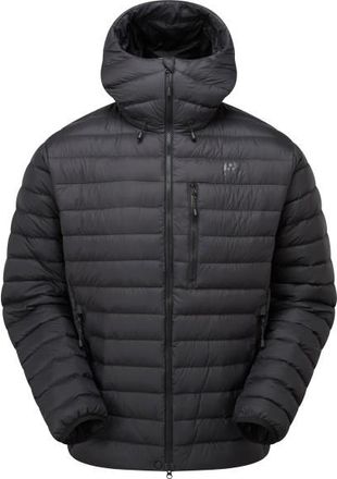 Mountain Equipment Earthrise Hooded Jacket Daunenjacke f&uuml;r Herren | schwarz/grau