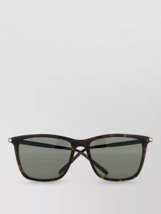 Saint Laurent square frame tortoiseshell pattern sunglasses