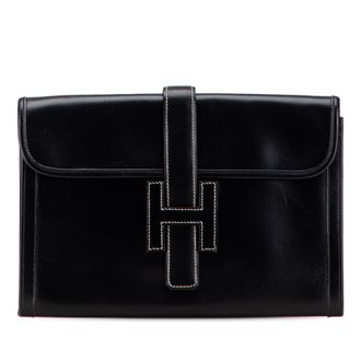 Herm&egrave;s Leren Clutch